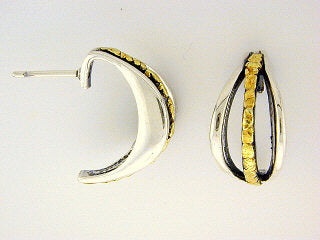EP409 3 Line Hoops with Alaskan Gold Nuggets Fishing For Gold
