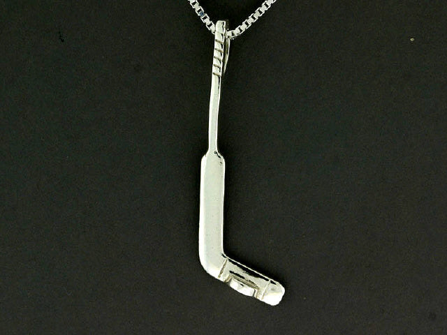 N502S Hockey Goalie Stock with/Puck Silver Fishing For Gold