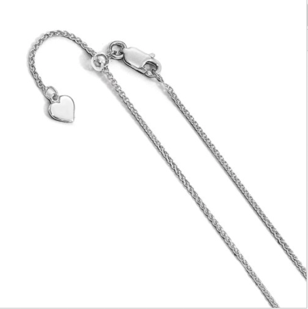 Chain Adjustable Wheat Link 22"