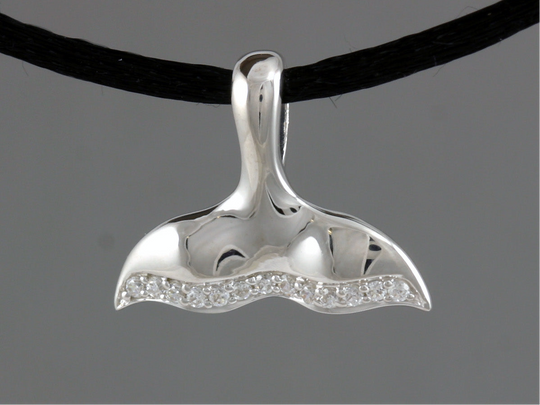 N901SCZ  Pendant Silver with/CZ