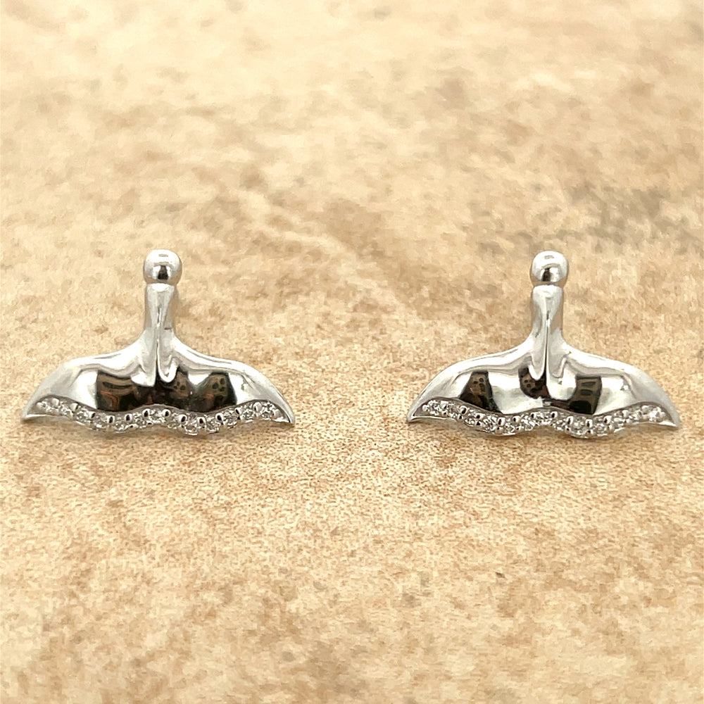 EP901SCZ  Earrings Silver with/CZ