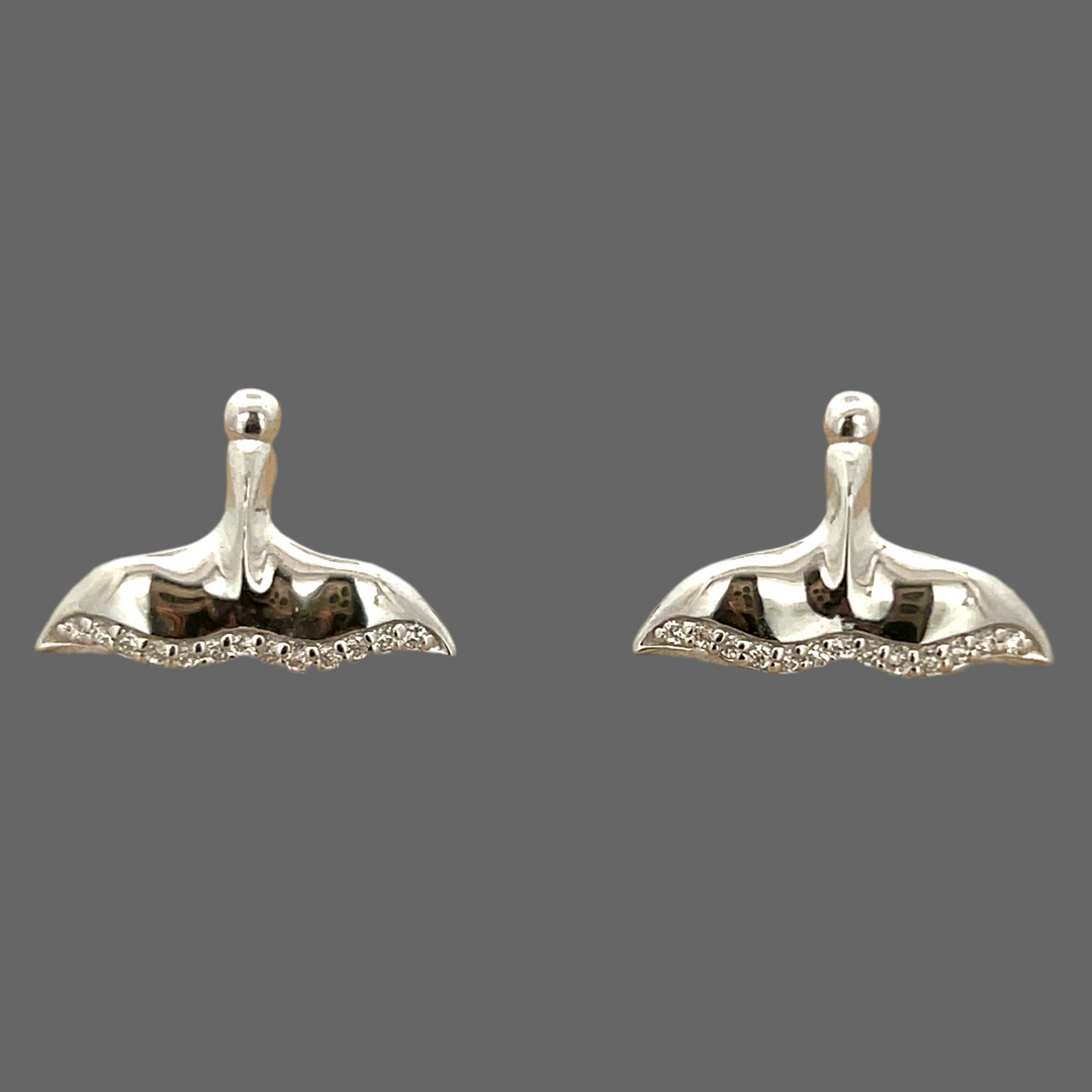 EP901SCZ  Earrings Silver with/CZ