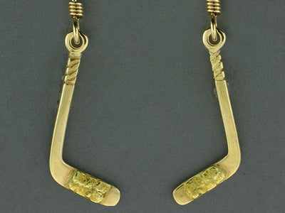 EW527  Stick Small 14kt with Nuggets