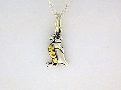 N042  Puffin Small pendant
