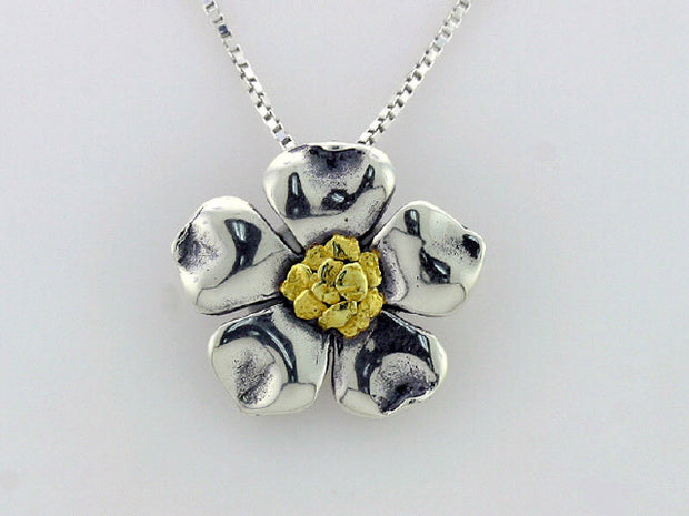 N059  Flower with Large pendant