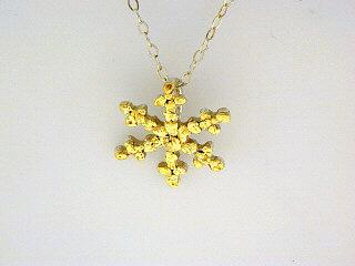 N083  Snowflake with Large pendant