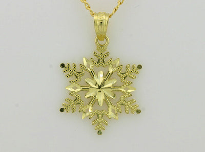 N463  Snowflake with 14kty