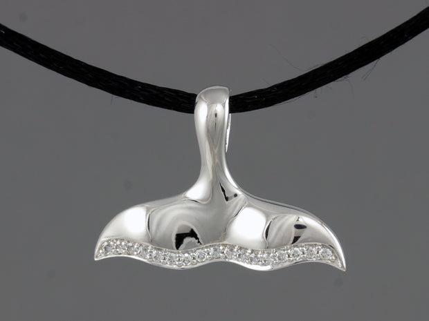 N900SCZ  Pendant Silver with/CZ