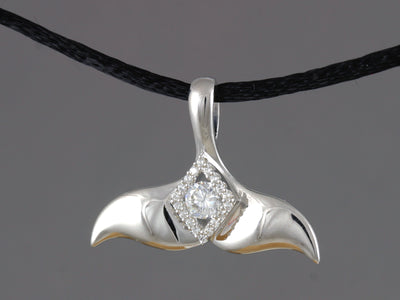 N905S1CZ  Pendant Silver with/CZ