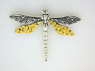 P012  Dragonfly Large Brooch