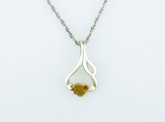 N366S  Curly Fancy Pendant