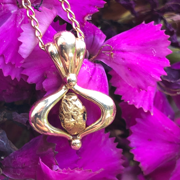 N815 Pendant 14kty & Nuggets